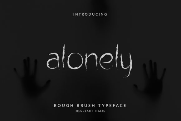 Alonely: A Bouncy, Quirky Display Font for Fresh Designs