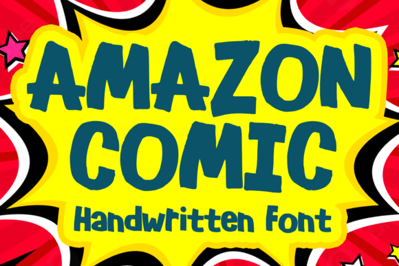 Amazon Comic: The Display Font That Brings Energy to Your Designs