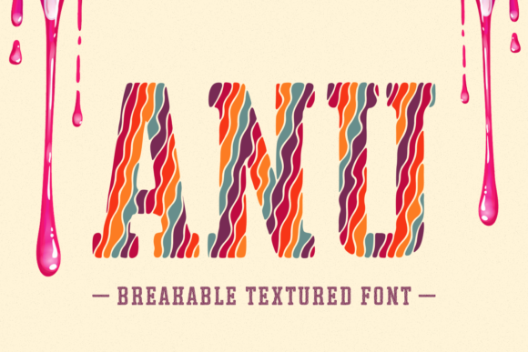 Anu: The Wild Display Font for Designs That Demand Attention