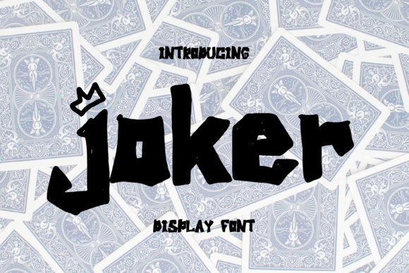 Joker: A Bold Display Font for Maximum Impact