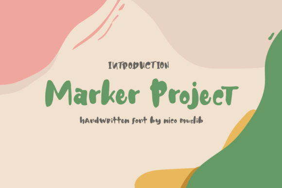Marker Project: A Display Font for Modern Branding