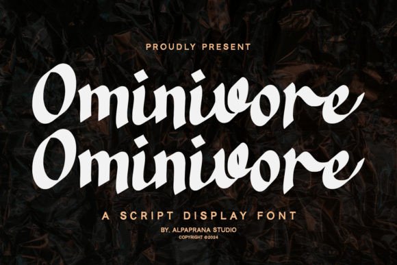 Omnivore: The Display Font That Bites Into Modern Design