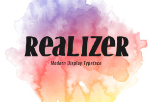 Realizer: A Fresh Display Font for Modern Design Projects