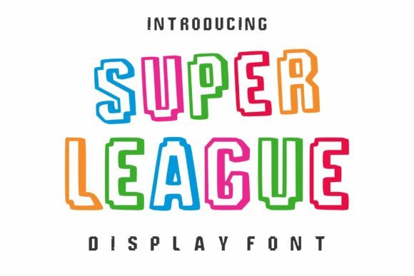 Super League: A Font That Brings Energy to Your Projects