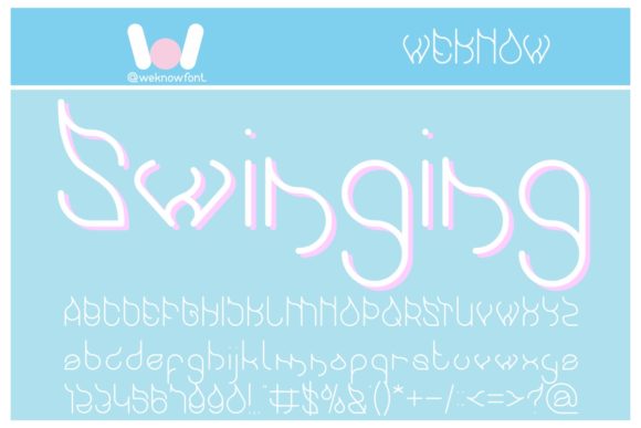 Swinging: The Display Font That Adds Instant Whimsy