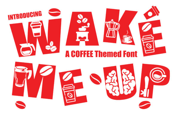 Wake Me Up! A Bold Display Font for Striking Designs